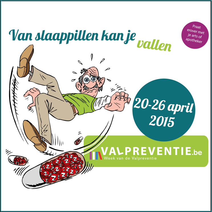 Week van de valpreventie 2015 in het teken van slaapmedicatie